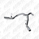 MBRP 13-15 Dodge 25/3500 Cummins 6.7L(Excl. CC/SB)4in Filter Back Cool Duals AL(Leaf Spring)