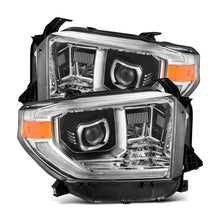 AlphaRex 14-21 Toyota Tundra PRO-Series Proj Headlights Chrome w/ DRL/Seq Signal