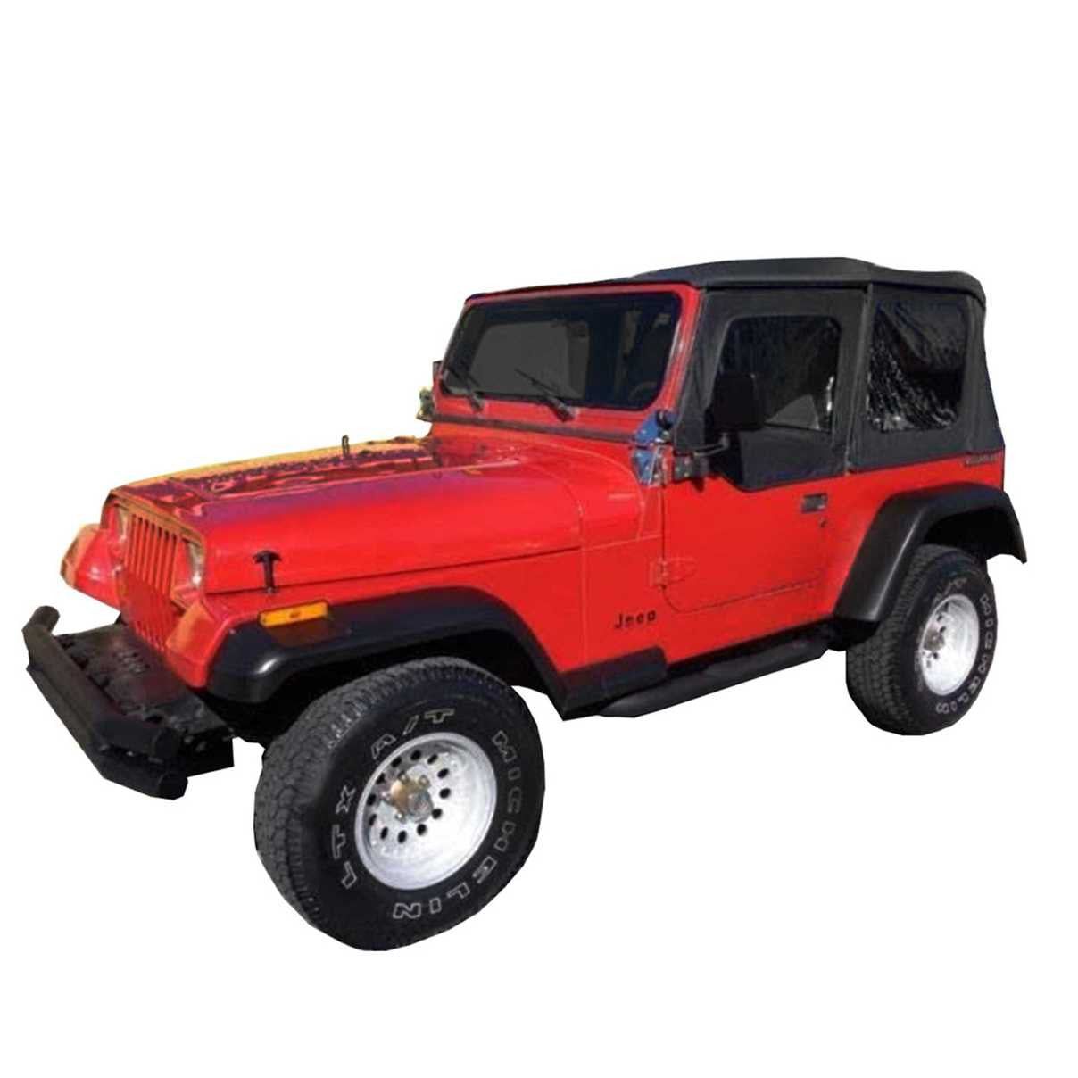 King 4WD Replacement Soft Top - Black Diamond - YJ