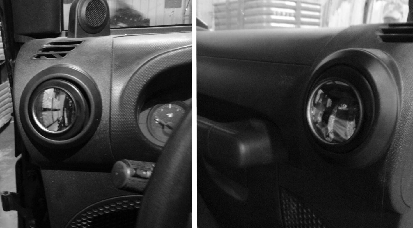 Steinjäger Interior Accessories Wrangler JK 2007-2018 Mirrors Vent Mounted