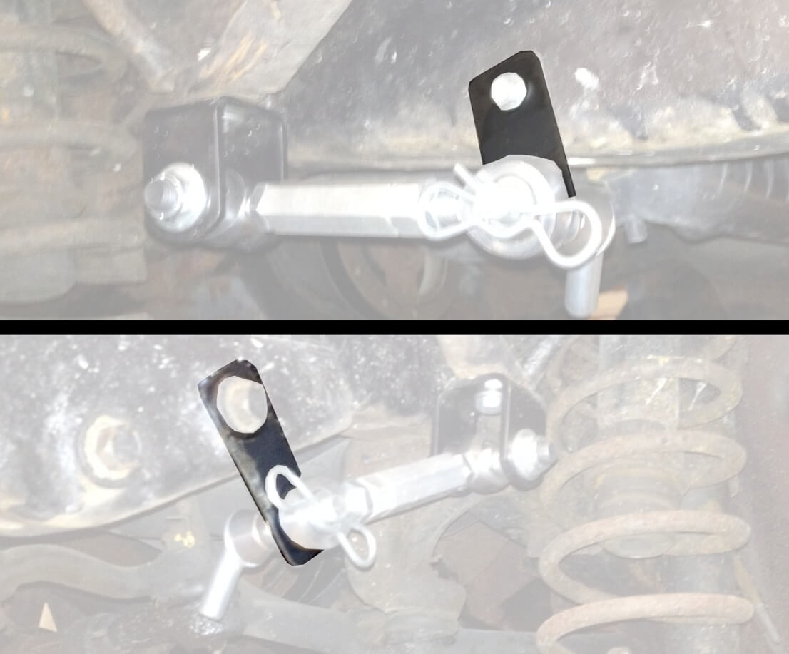 Steinjäger Suspensions Wrangler TJ 1997-2006 Sway Bar Mount Kit Quick Disconnecdt