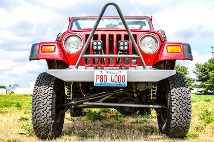 Steinjäger Suspensions Wrangler TJ 1997-2006 Tie Rod Chrome Moly Red Baron
