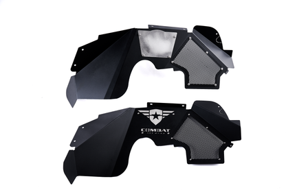 Jeep JK/JKU Battle Ready Aluminum Inner Fender Kit - Front
