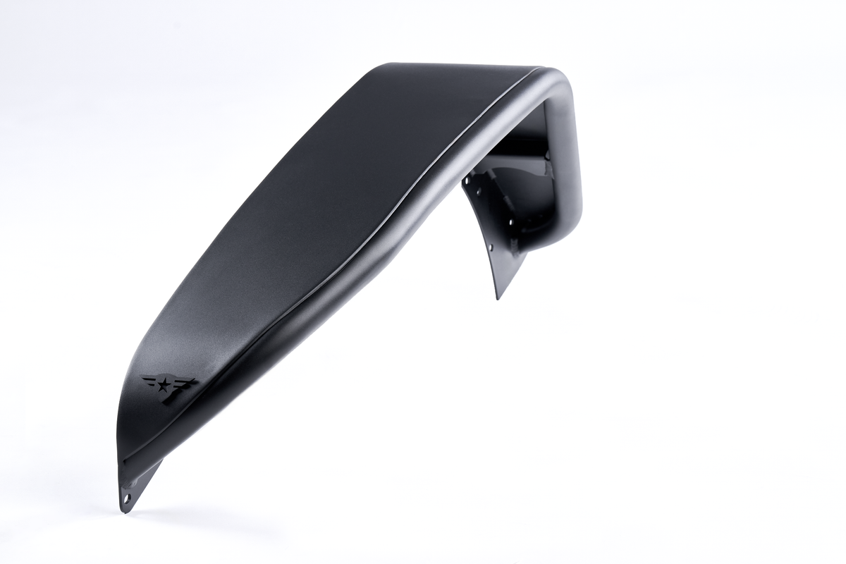 Jeep JK/JKU Full Assault Black Aluminum Fender Kit - Front