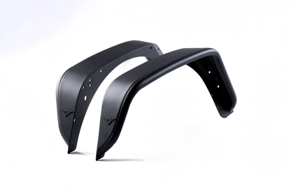 Jeep JK/JKU Full Assault Black Aluminum Fender Kit - Rear