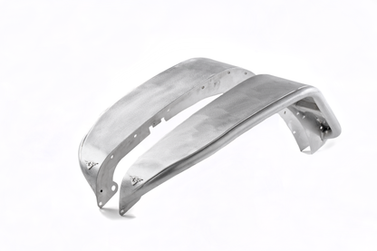 Jeep JK/JKU Full Assault Raw Aluminum Fender Kit - Front