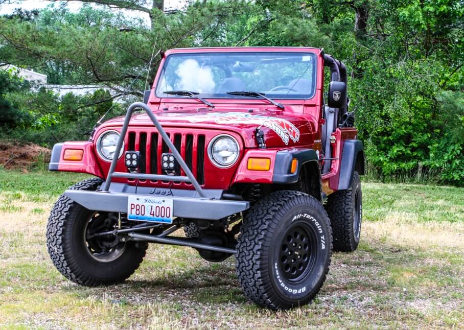 Steinjäger Bumpers Wrangler TJ 1997-2006 Stinger