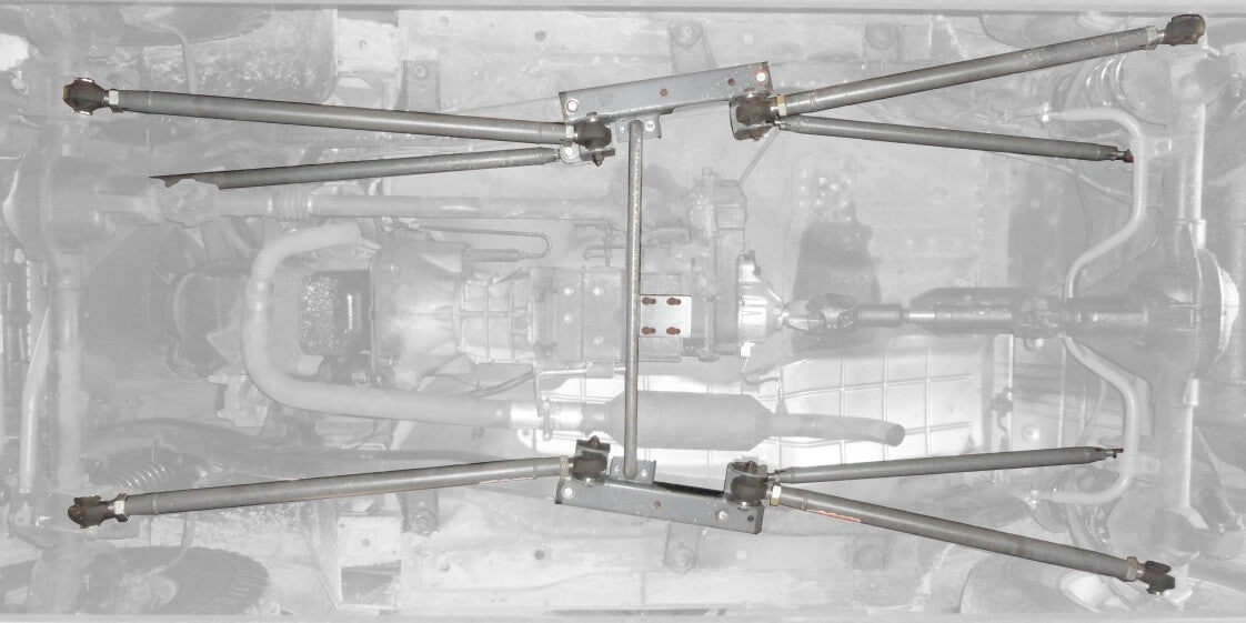 Steinjäger Suspensions Wrangler TJ 1997-2006 Long Arm Travel Kit DOM Tubing, Automatic Transmission Black