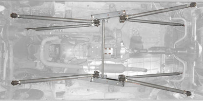 Steinjäger Suspensions Wrangler TJ 1997-2002 Long Arm Travel Kit Chrome Moly Tubing, Automatic Transmission Bare