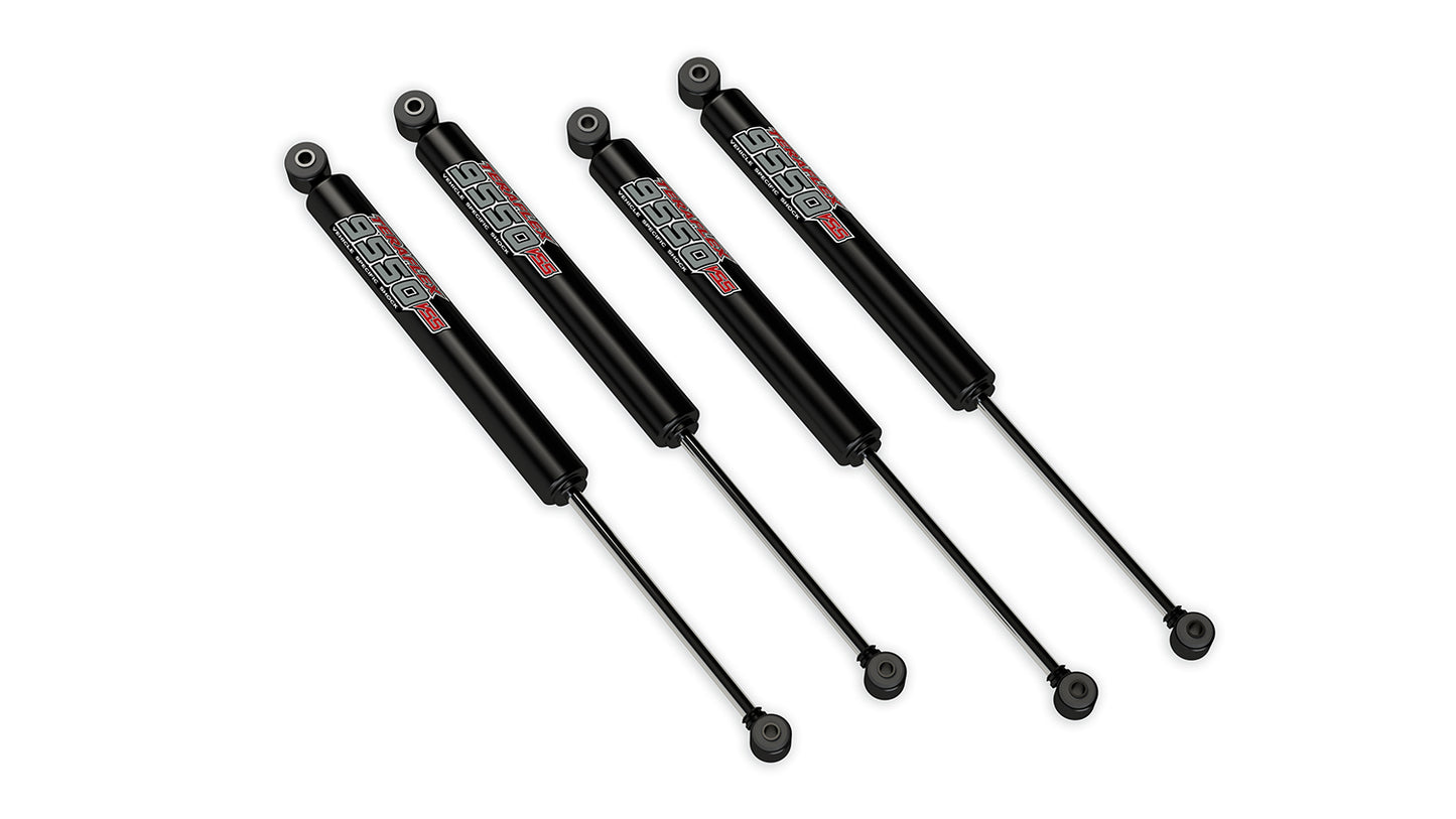 18-Up Wrangler JL 9550 VSS Twin-Tube Shock Kit 0-2 Inch Lift TeraFlex