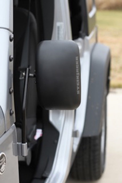 Steinjäger Exterior Accessories Wrangler JK 2007-2018 Mirrors Door Hinge Mounted Magnetic
