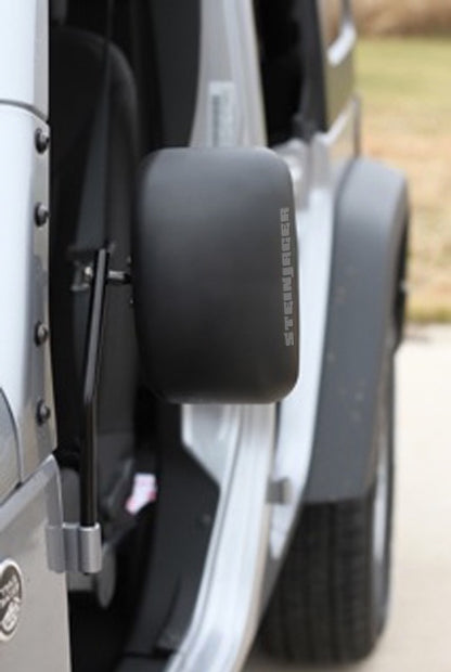 Steinjäger Exterior Accessories Wrangler JK 2007-2018 Mirrors Magnetic Legs Black Powder Coat