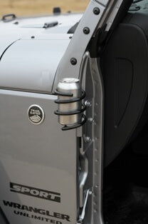 Steinjäger Doors Gladiator JT 2019 to Present Inserts Hinge Mounted Can Holder