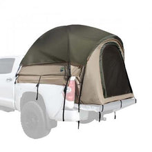 Overland Vehicle Systems LD TACT - Bed Tent Mid Size 5.0'-5.2', Tan Body & Green Rainfly