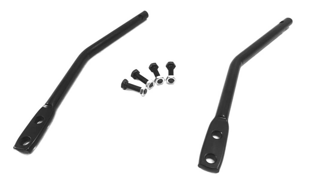 Steinjäger Doors Wrangler JL 2018 to Present Mirror Legs to Fit Tube Doors Black