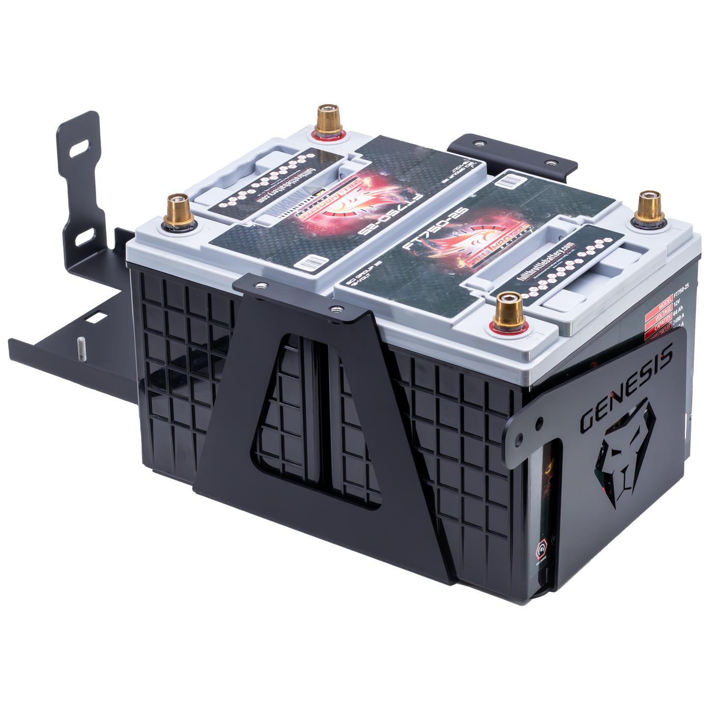 2018+ Gas Wrangler Dual Battery Kit