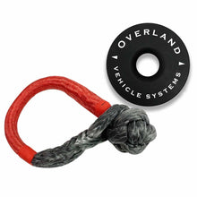 Overland Vehicle Systems Combo Pack Soft Shackle 5/8" 44,500 lb. and Recovery Ring 6.25" 45,000 lb. Black