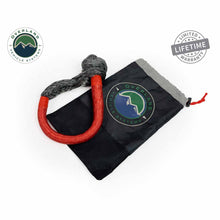 Overland Vehicle Systems Soft Shackle 5/8" 44,500 lb. With Loop & Abrasive Sleeve - 23" With Storage Bag