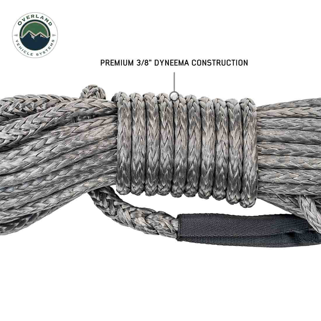 Overland Vehicle Systems Brute Recovery Winch Line Extension 3/8"x 50'
