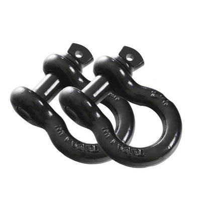 Overland Vehicle Systems Recovery Shackle 3/4" 4.75 Ton Grey - Sold In Pairs