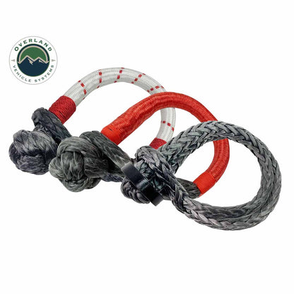 Overland Vehicle Systems Soft Shackle 7/16" 41,000 lb. With Collar - 22" With Storage Bag