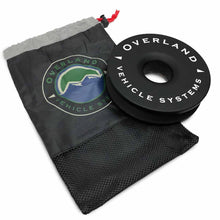 Overland Vehicle Systems Recovery Ring 6.25" 45,000 lb. Black With Storage Bag