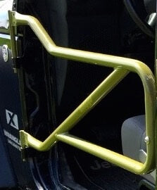 Steinjäger Doors Wrangler JK 2007-2018 Trail, Tubular Style Front Doors Locas Green
