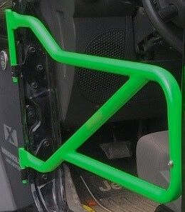 Steinjäger Doors Wrangler JK 2007-2018 Trail, Tubular Style Front Doors Neon Green