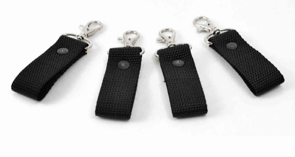 Steinjäger Tops and Covers Wrangler JK 2007-2017 Replacement Zipper Pulls 4 Pack, Black