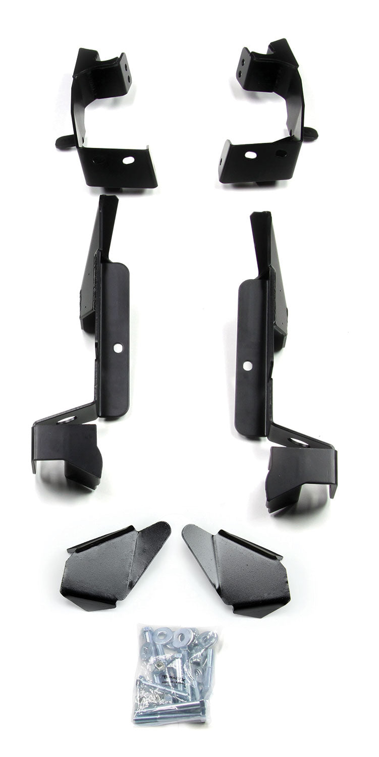 07-18 Wrangler JK Long Arm Bracket Kit 3-6 Inch Lift TeraFlex