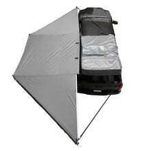 Overland Vehicle Systems HD Nomadic 180 - Awning, Universal, Grey Body, Green Trim W/Black Travel Bag