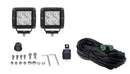 Hella HVF Cube 4 LED Off Road Kit - 3.1in 2X12W