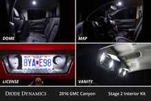 Diode Dynamics 15-22 GMC Canyon Interior LED Kit Cool White Stage 2