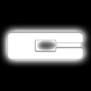 ORACLE Lighting Universal Illuminated LED Letter Badges - Matte Wht Surface Finish - C SEE WARRANTY