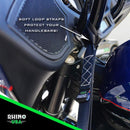 Rhino USA Heavy Duty Ratchet Tie-Downs 2-Pack (Orange) 1.6In X 8Ft