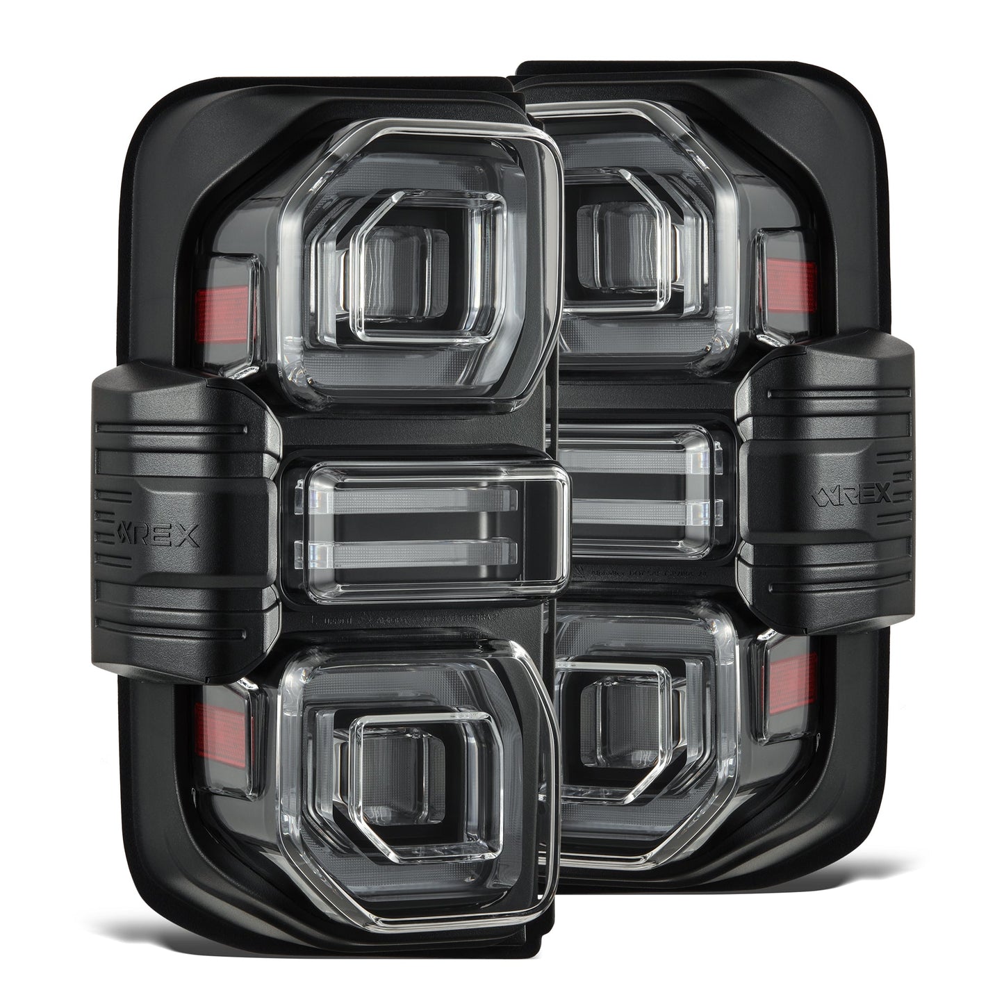 AlphaRex 21-24 Ford Bronco LED Tail Lights to AlphaRex Prismatic LED Tail Light Converters