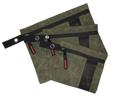 Overland Vehicle Systems Medium Bags - 3 Individual #12 Waxed Canvas