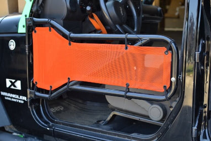 Steinjäger Doors Wrangler JK 2007-2018 Inserts Front Doors Only Orange