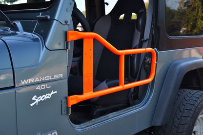 Steinjäger Doors Wrangler TJ 1997-2006 Trail, Tubular Style Fluorescent Orange