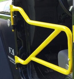 Steinjäger Doors Wrangler JK 2007-2018 Trail, Tubular Style Front Doors Lemon Peel