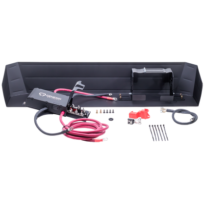2021+ Diesel Gladiator Dual Battery Kit - Under Hood