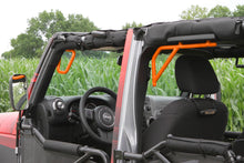 Steinjäger Interior Accessories Wrangler JK 2007-2018 Grab Handles Front and Rear for 4 Door JKU Fluorescent Orange