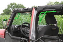 Steinjäger Interior Accessories Wrangler JK 2007-2018 Grab Handles Front and Rear for 4 Door JKU Neon Green