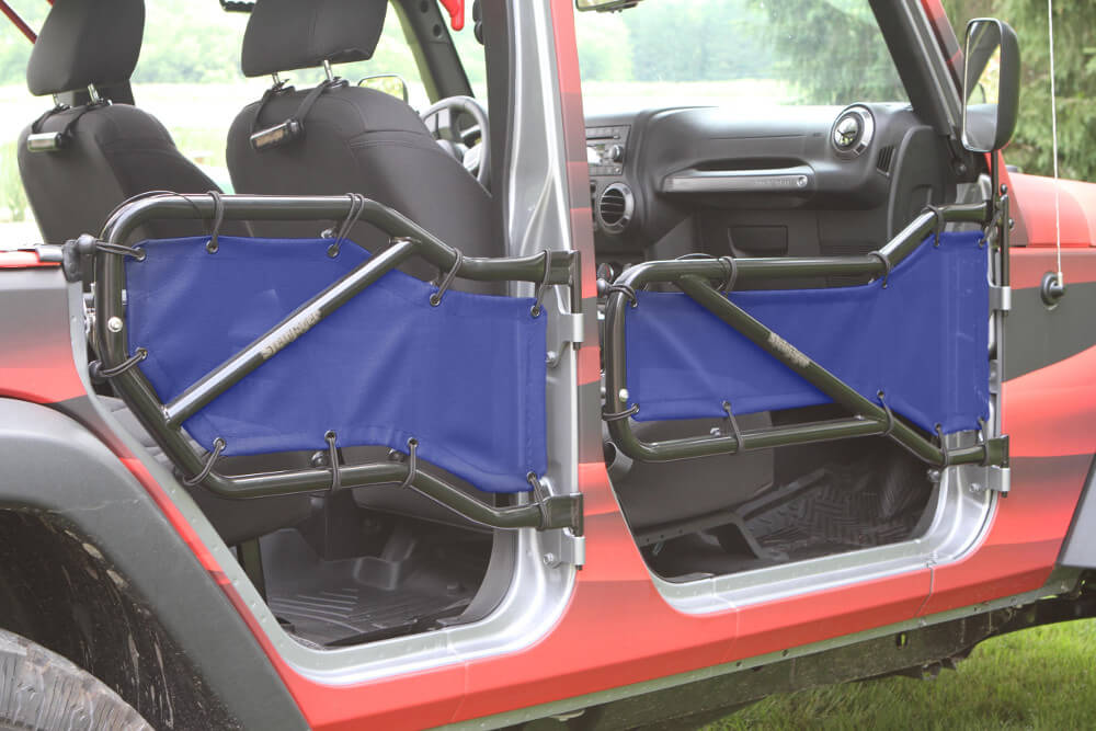 Steinjäger Doors Wrangler JK 2007-2018 Inserts Front and Rear Doors Royal Blue