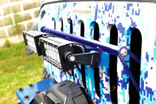 Steinjäger Exterior Accessories Wrangler JK 2007-2018 Light Mounts Grill Brackets Southwest Blue