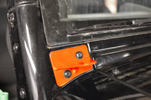 Steinjäger Exterior Accessories Wrangler JK 2007-2018 Light Mounts Lower Windshield Brackets and Lights Fluorescent Orange