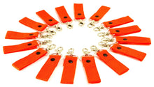 Steinjäger Tops and Covers Wrangler JK 2007-2017 Replacement Zipper Pulls 16 Pack, Orange