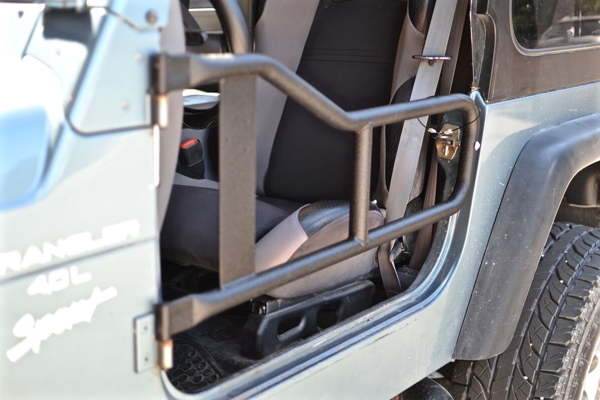 Steinjäger Doors Wrangler TJ 1997-2006 Trail, Tubular Style Texturized Black