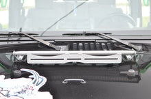 Steinjäger Exterior Accessories Wrangler JK 2007-2018 Light Mounts Hood Hinge Mount Brackets Gray Hammertone