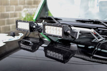 Steinjäger Exterior Accessories Wrangler JK 2007-2018 Light Mounts Hood Hinge Brackets and Lights Gray Hammertone